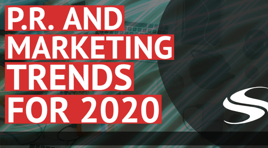 PR and marketing trends 2020 design
